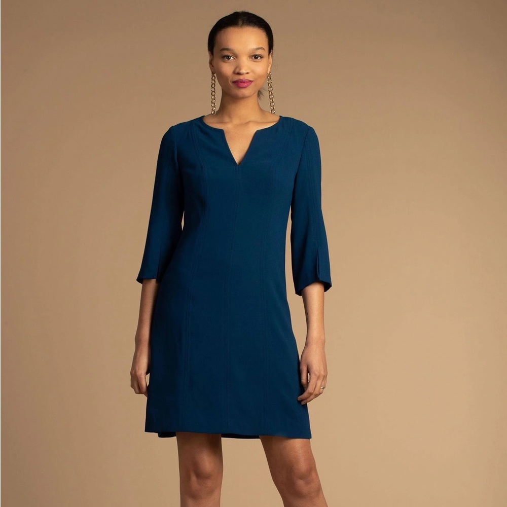 NWT Trina Turk Cline Dress BOB Blue Size Medium